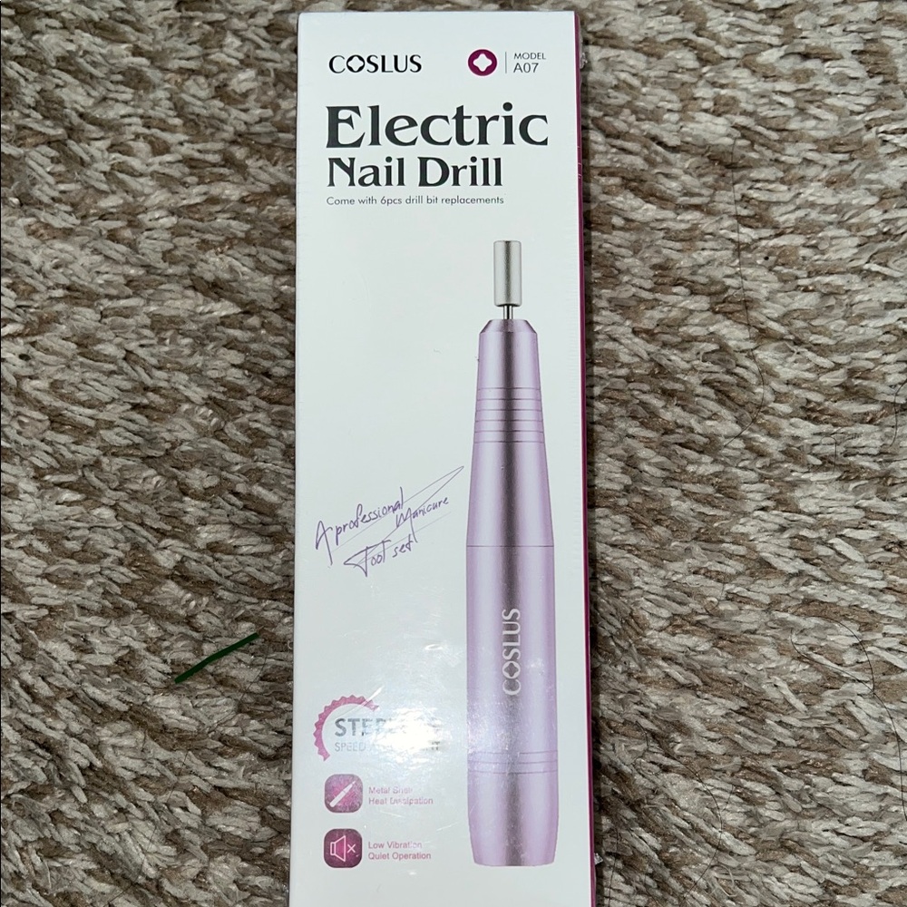 Electric Nail Drill - Pink